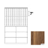 12 Column Rack & CASE - 750ml Bottles