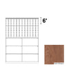 12 Column Rack & CASE - 750ml Bottles