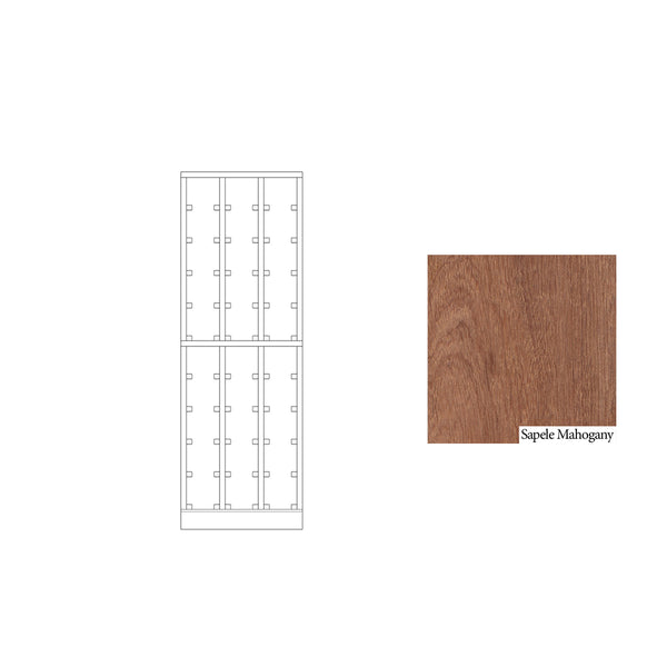 03 Column Base Rack - 750ml Bottles