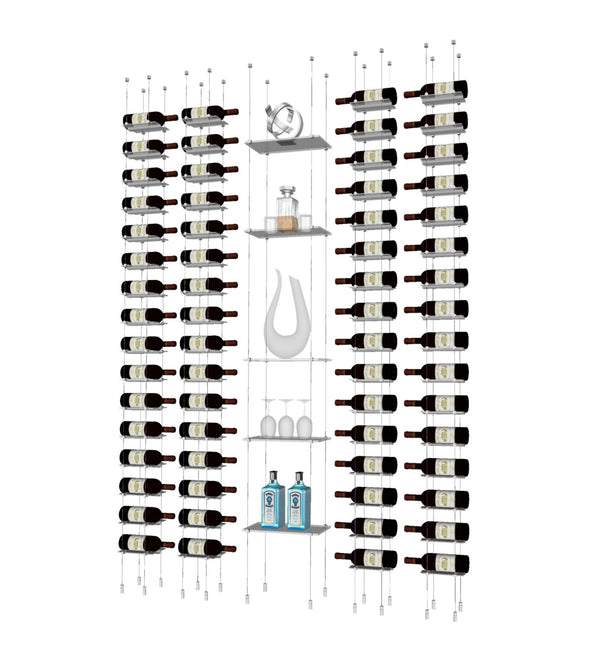 Float Glass Shelving Unit