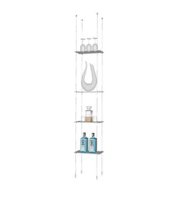 Float Glass Shelving Unit