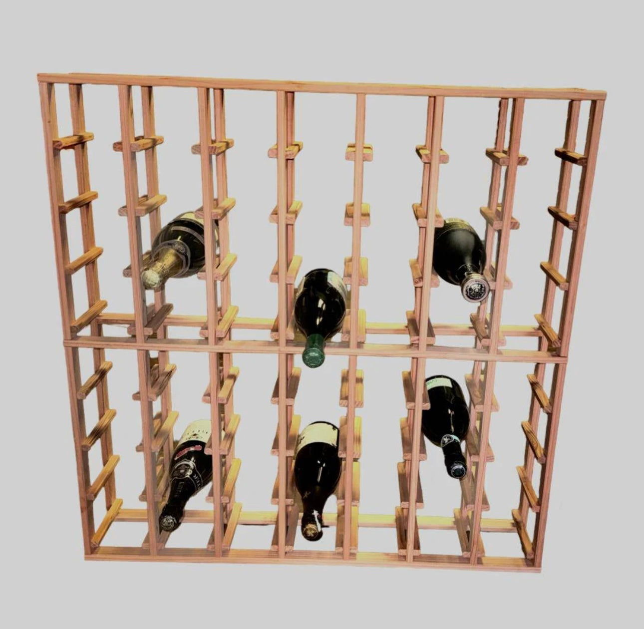 Individual 7 Column Champagne / Burgundy