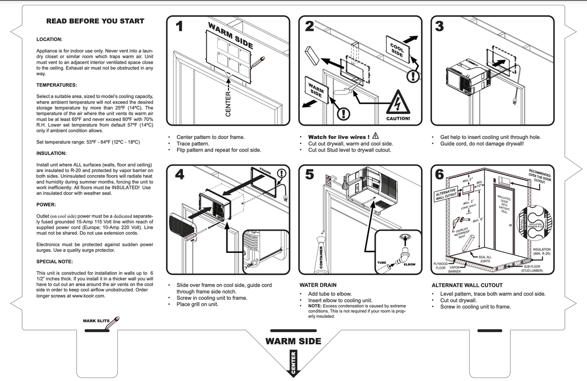 KoolR Magnum Wine Cooling Unit KoolR Plus