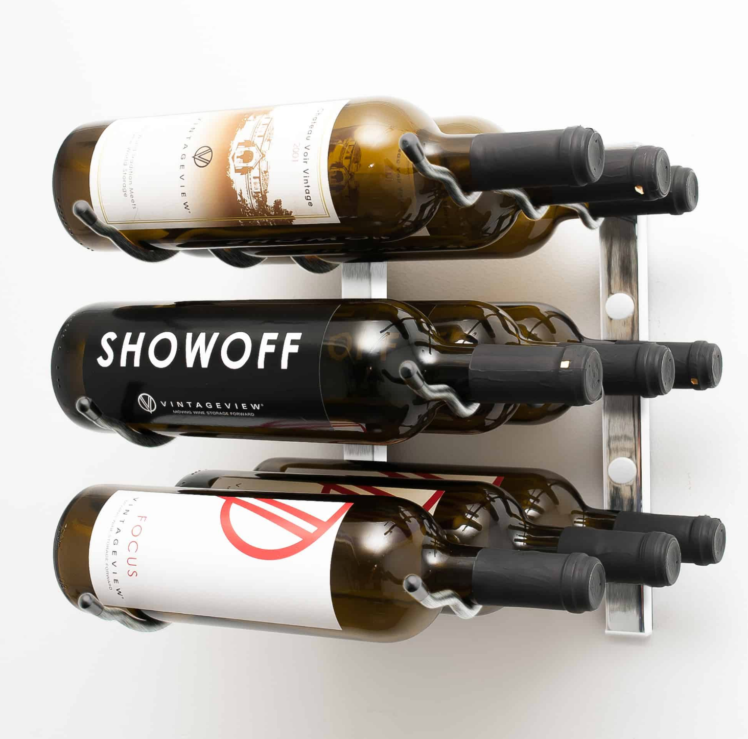 W Series Wine Rack 3 Bottle Height