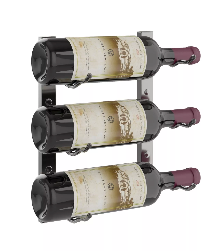 W Series Wine Rack 3 Bottle Height