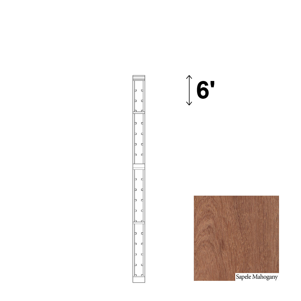 Individual Bottle Wood Wine Rack | 1 Column - Ice Wine