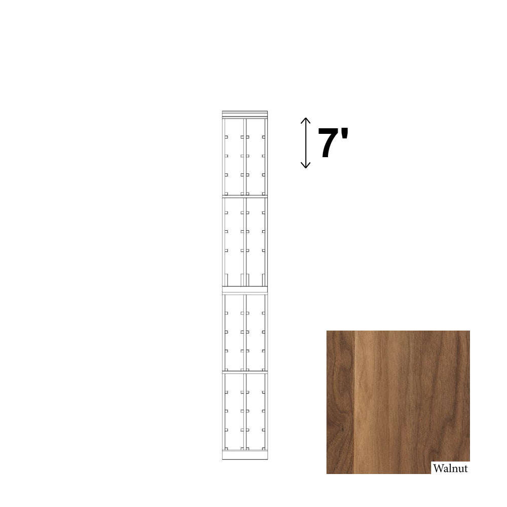 02 Column Rack with Display Row - Magnum Bottles
