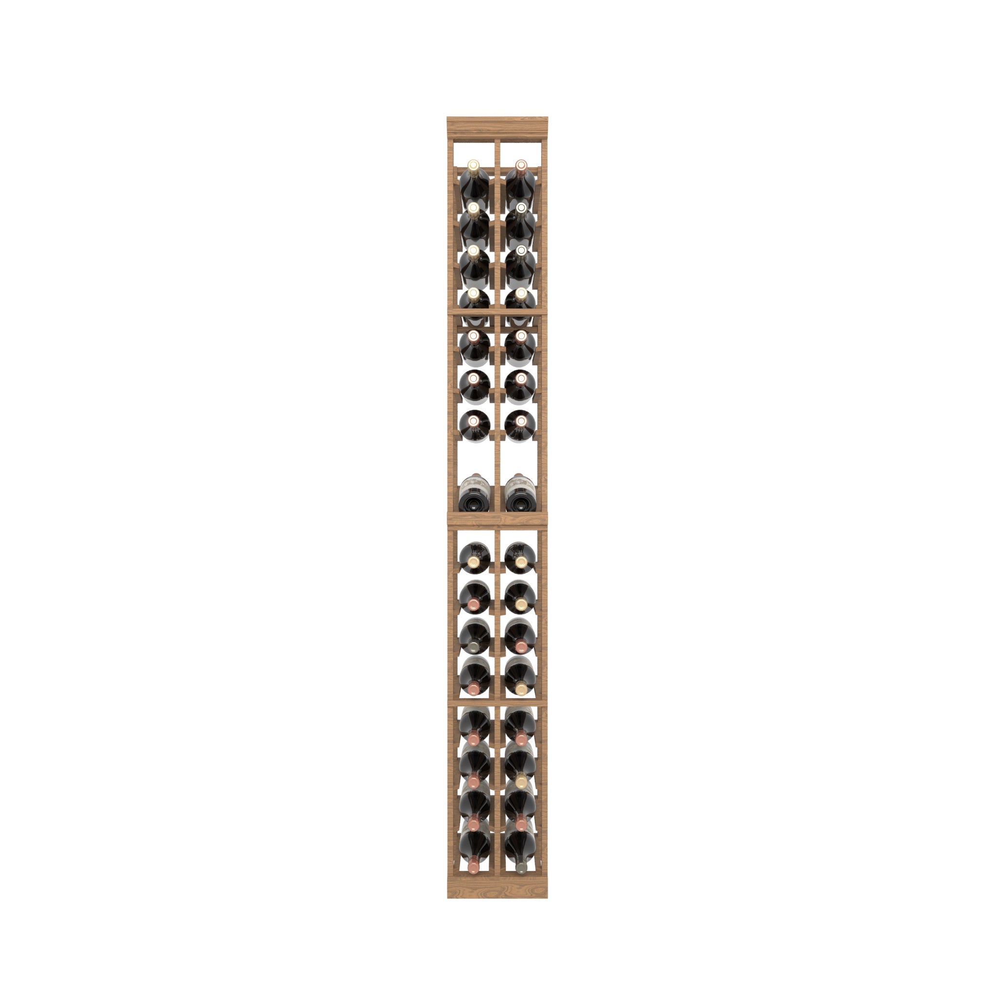 02 Column Rack with Display Row - Magnum Bottles