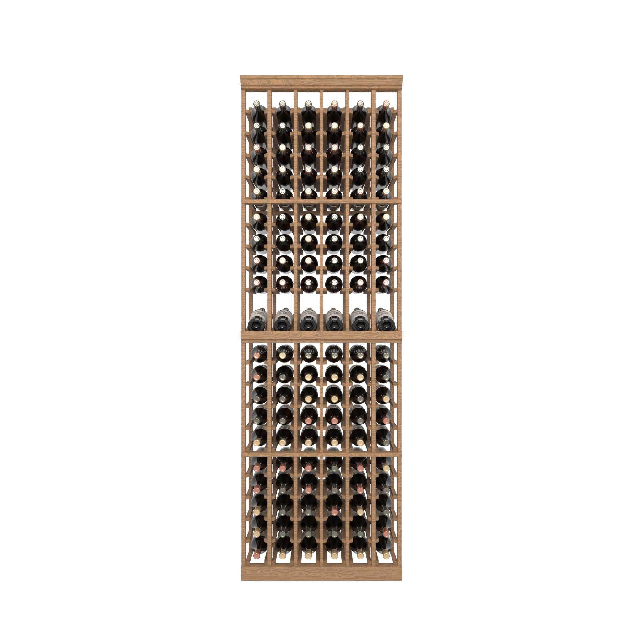 06 Column Rack with Display Row - 750ml Bottles