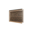 Individual bottle wood Wine Rack with a display row - 12 Column 11 rows