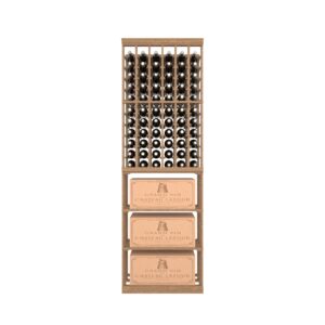 06 Column Rack with CASE Storage - 750ml Bottles