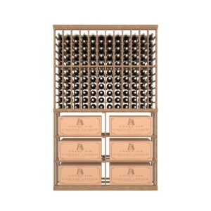 12 Column Rack & CASE - 750ml Bottles
