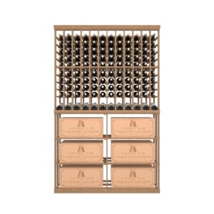 12 Column Rack & CASE with Display Row - 750ml Bottles