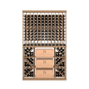 12 Column Rack & CASE + BIN with Display Row - 750ml Bottles