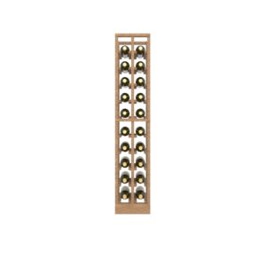 02 Column Base Rack with Display Row - Ice Wine Bottles