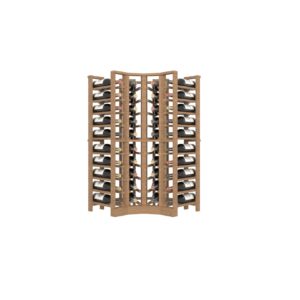 04 Column Curved Corner Base Rack - 750ml Bottles