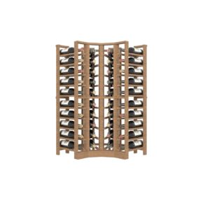 04 Column Curved Corner Base Rack - 750ml Bottles